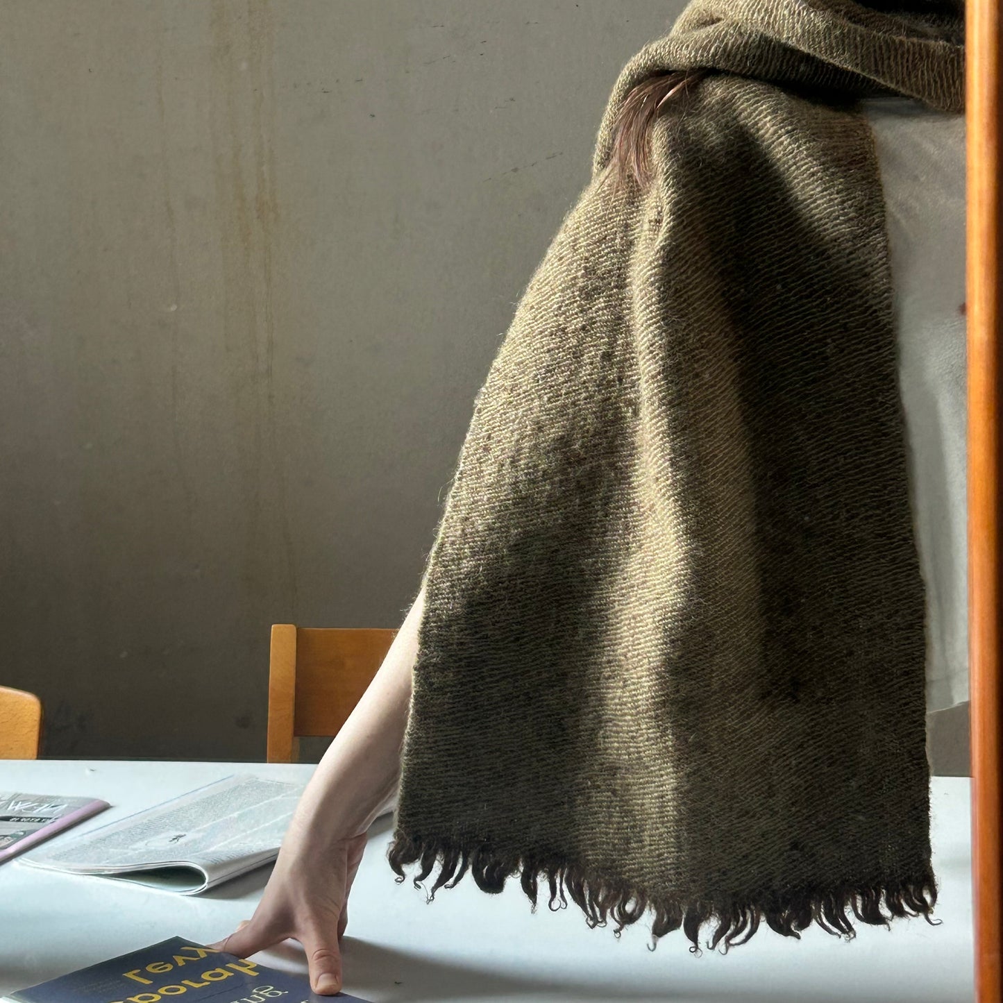 Mohair & Spelsau Lambswool Scarf