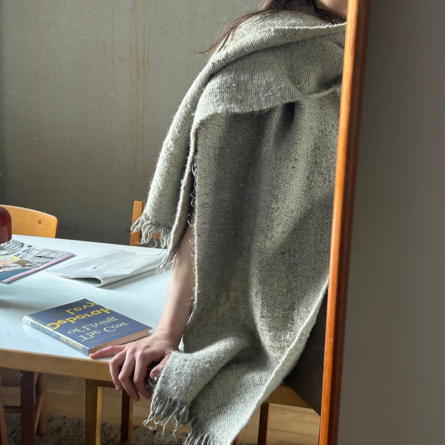 Mohair & Spelsau Lambswool Scarf *Made to Order*